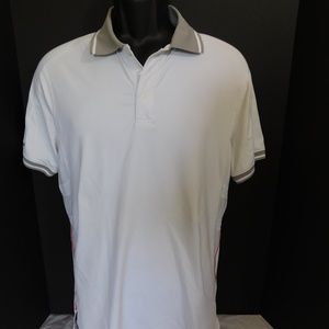 LULULEMON MEN'S WHITE POLO SHIRT